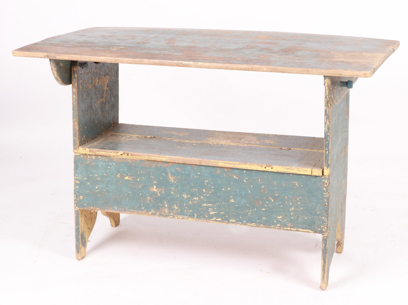 An American Painted Bench Table (1 of 6)