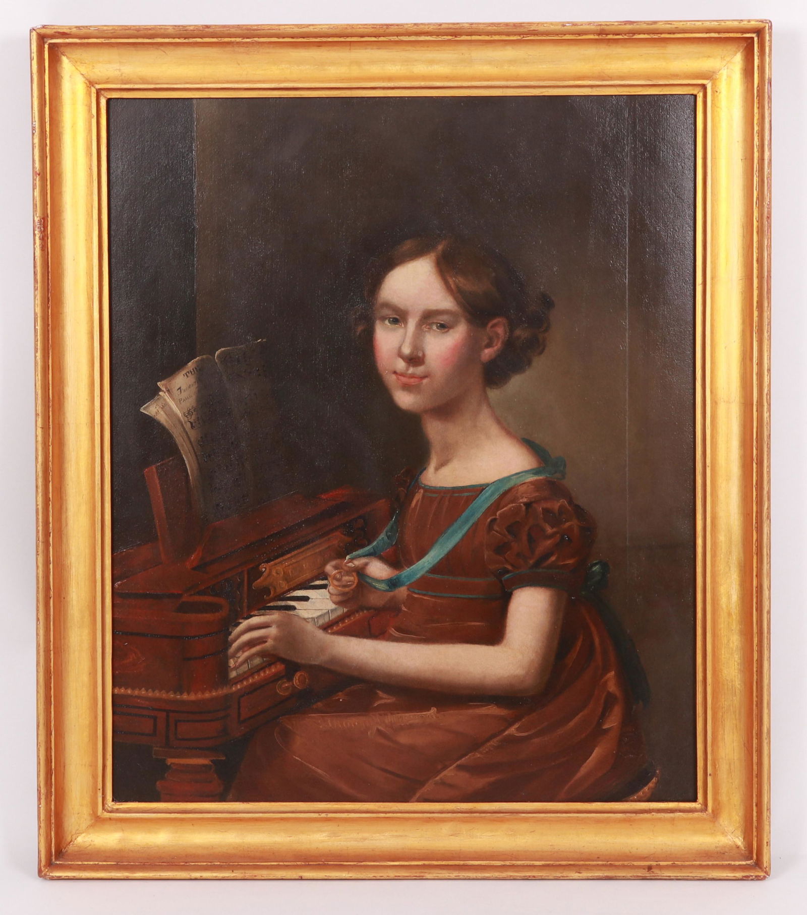 Attributed To Henry Williams, Girl At A Piano (1 of 9)