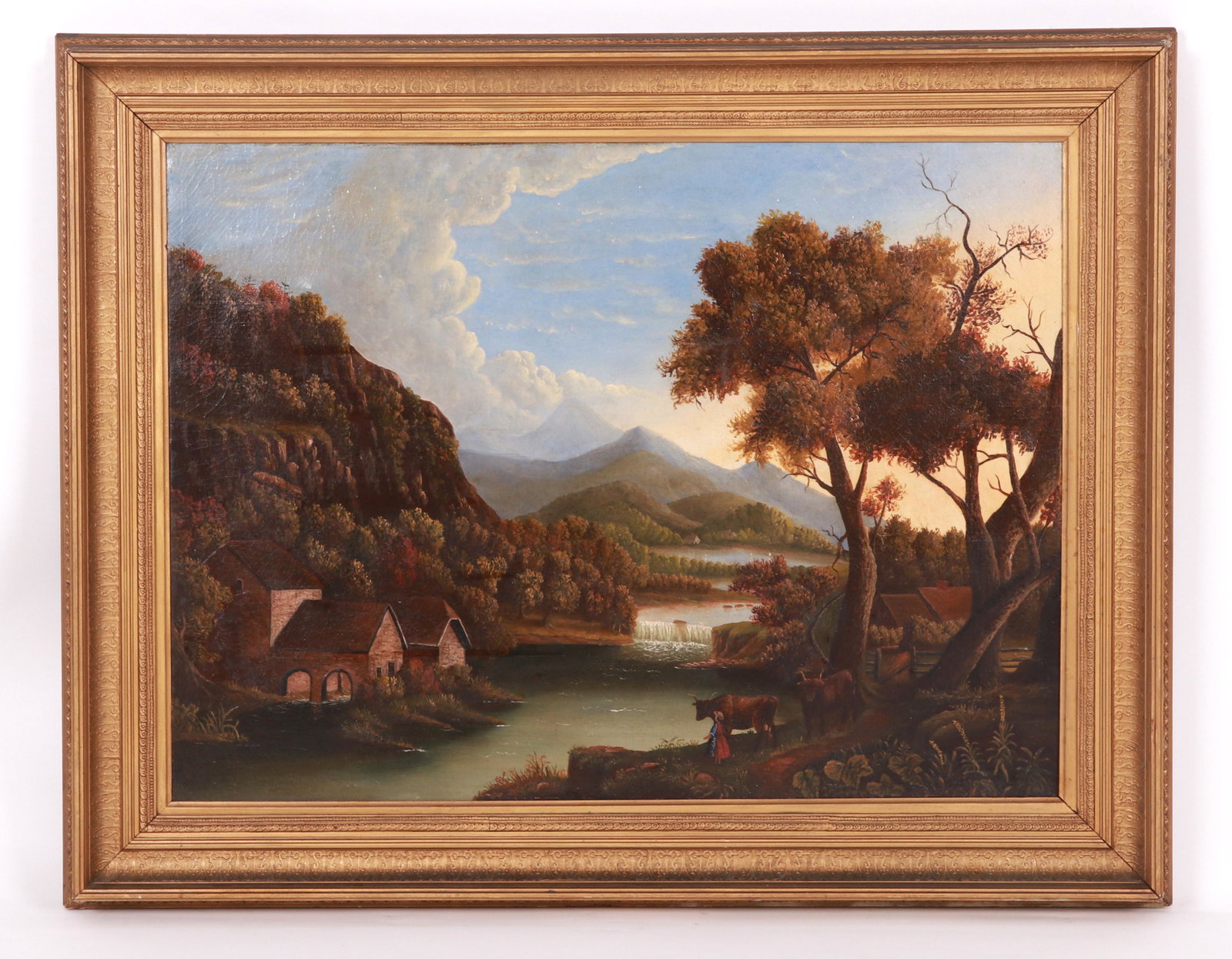 A Large Hudson River School Painting (1 of 8)