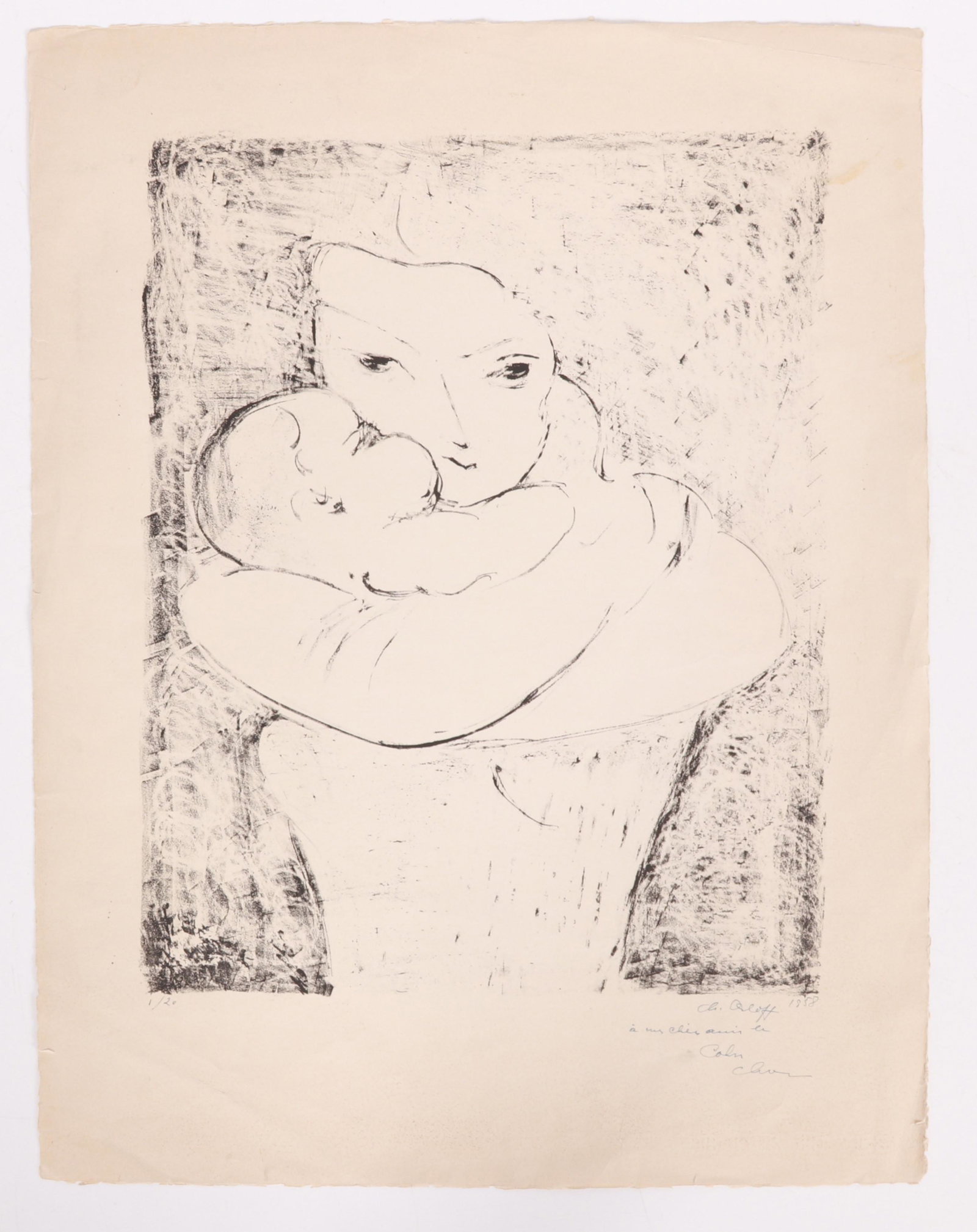 Chana Orloff (Israeli, 1888 - 1968) Mother & Child (1 of 5)
