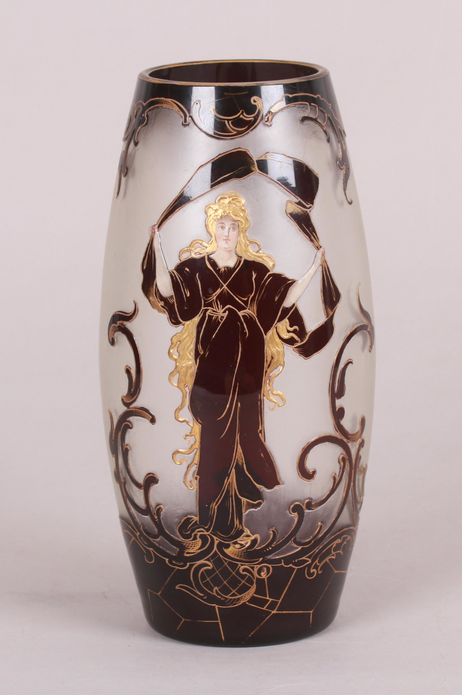 A Cameo Glass Vase by Harrach (1 of 5)