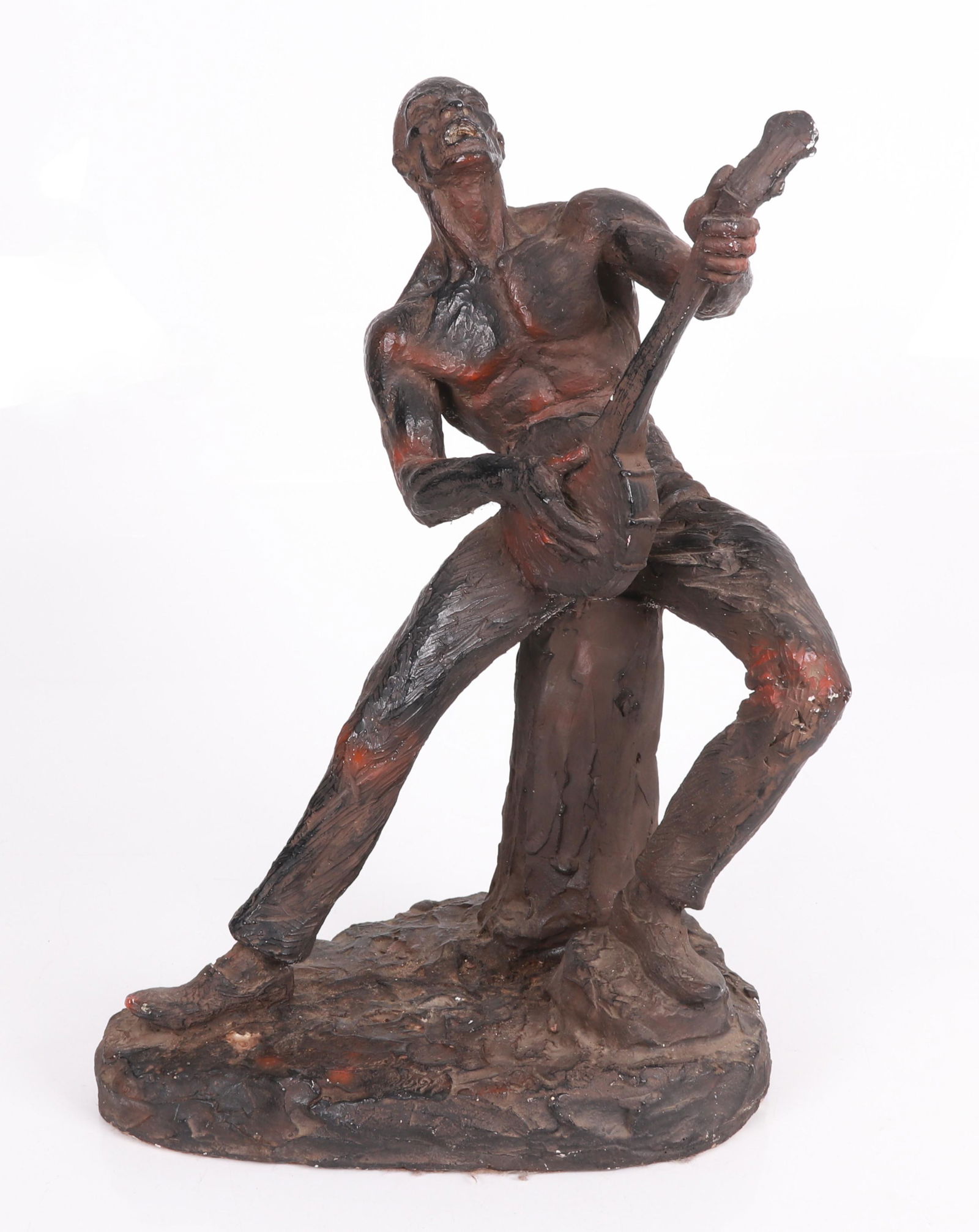 Thomas Holland, Sculpture, Banjo Player (1 of 8)