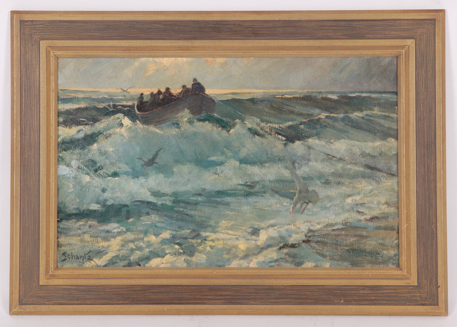 Frances Schantz (1893 - 1968) Heavy Catch (1 of 7)