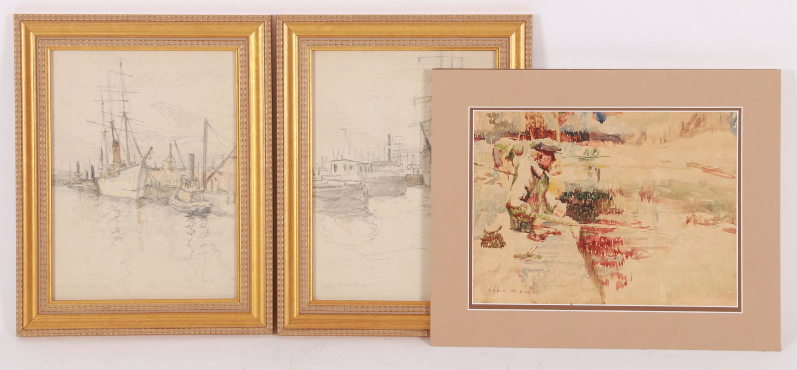 Carle M. Boog (American, 1877 - 1967) Three (1 of 7)