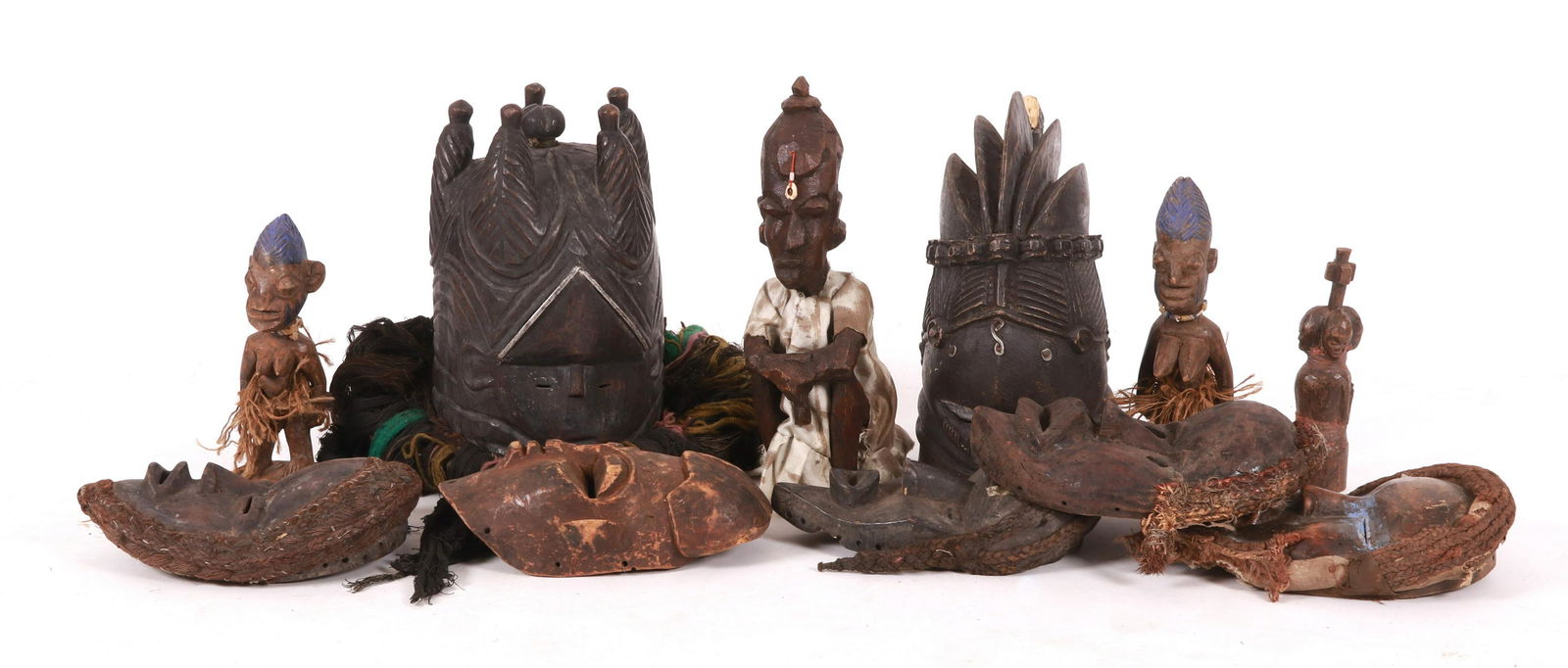 A Group of African Masks (1 of 15)