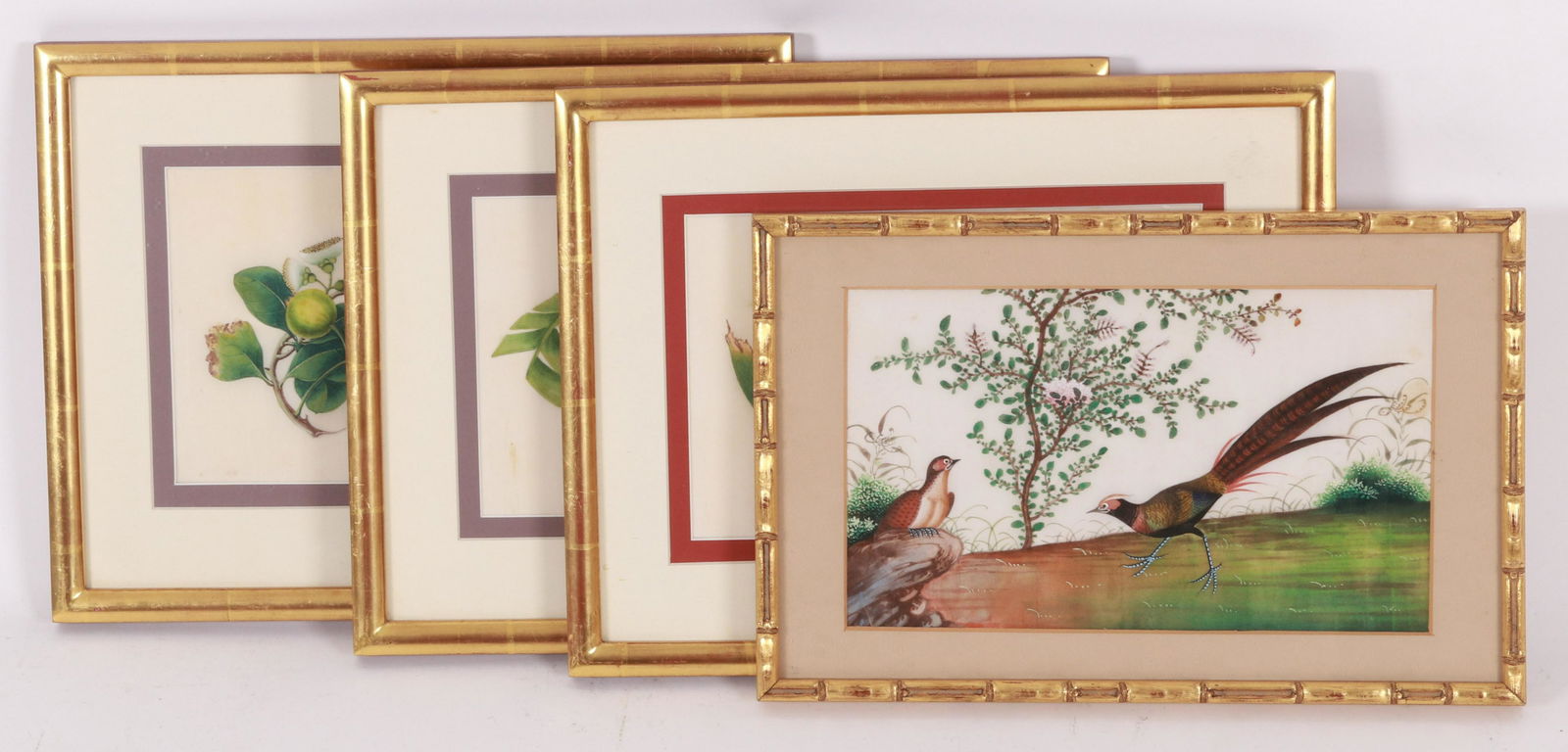 Four 19th Century Chinese Pith Paintings (1 of 9)