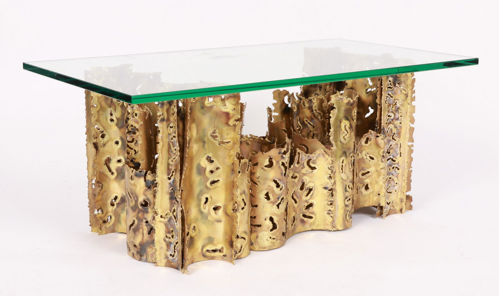 Silas Seandel Style Brutalist Coffee Table (1 of 7)