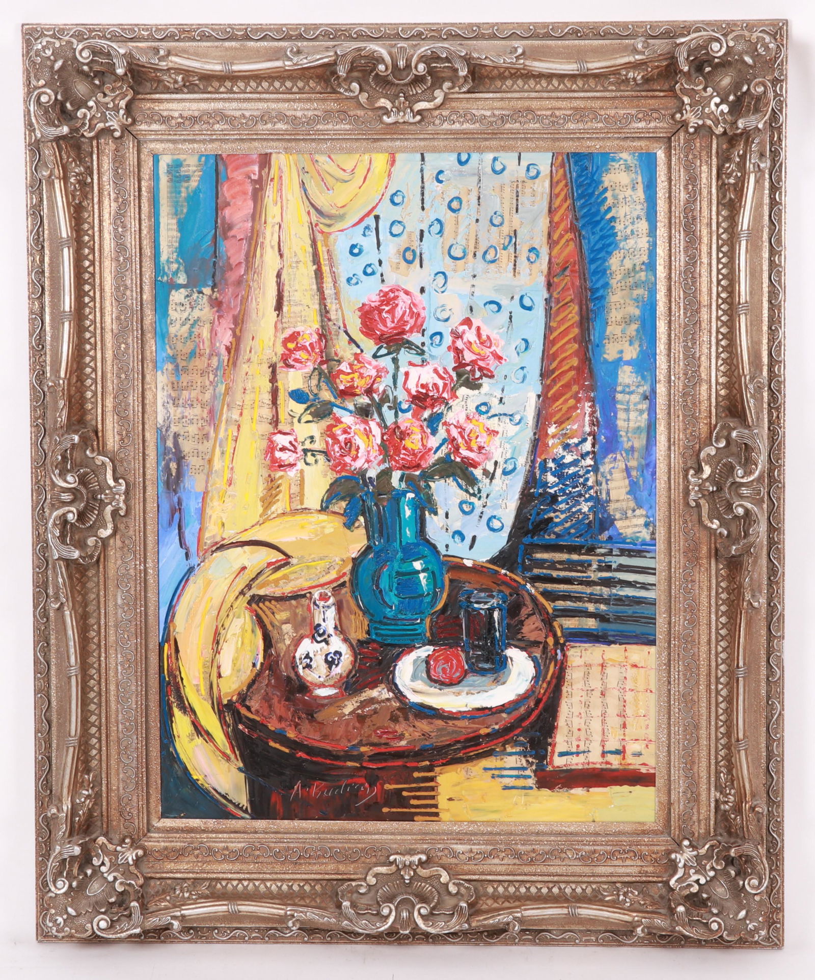 A Large Contemporary Still Life, Mixed Media (1 of 8)