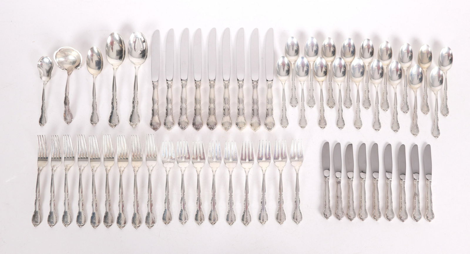 Sterling Flatware Service, Lunt Mignonette (1 of 7)