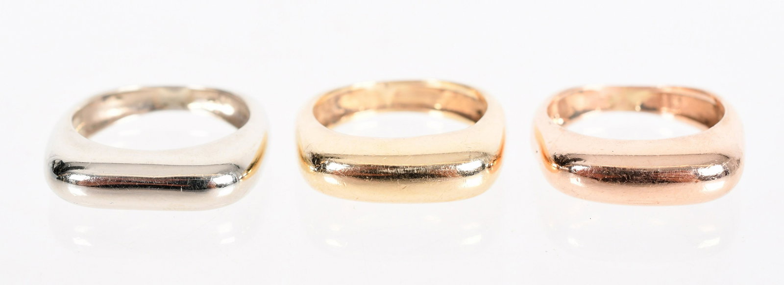 A Set of Three 14k Gold Rings (1 of 5)