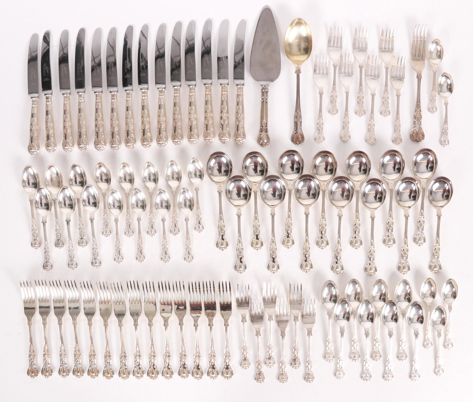 Kings Pattern, Silver Plated Flatware (1 of 9)