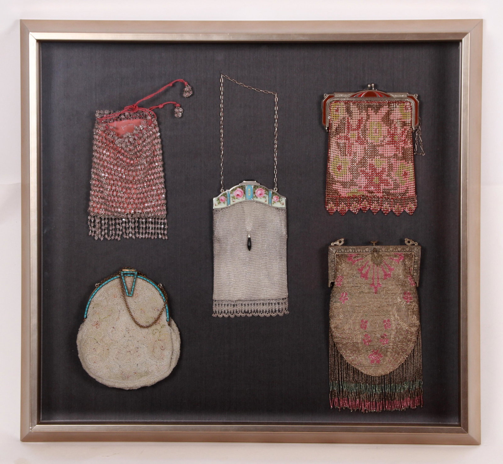 A Group of Five Vintage Purses, Framed (1 of 11)