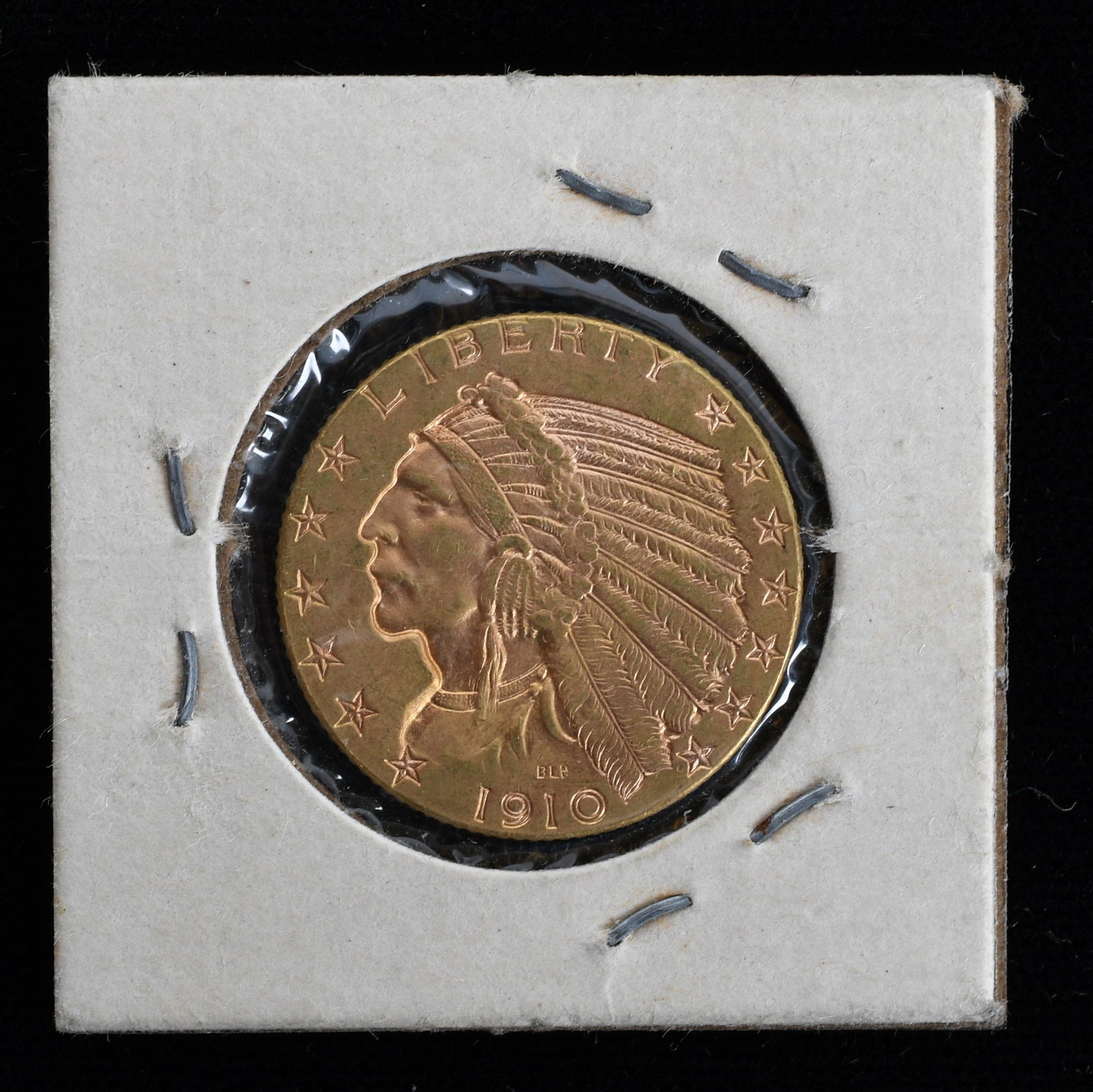 1910 Gold Five Dollar Coin (1 of 2)
