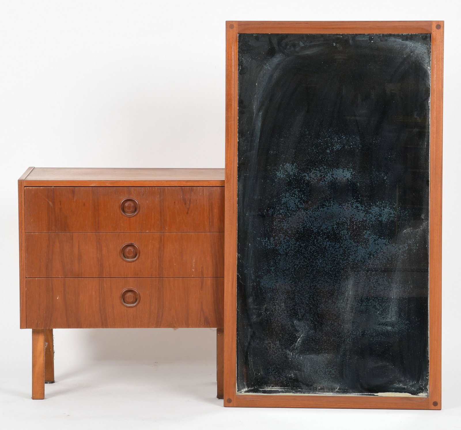 Aksel Kjersgaard Danish modern teak mirror (1 of 10)