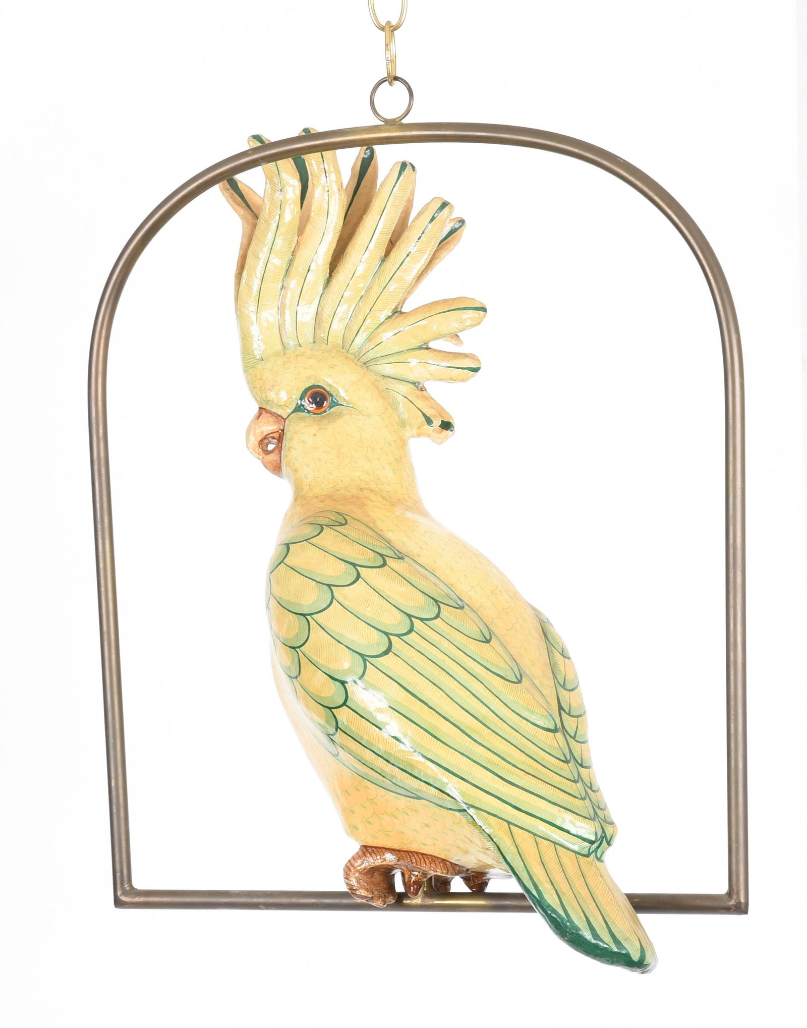 Sergio Bustamante, papier mache hanging bird Oct 16, 2022 Locati