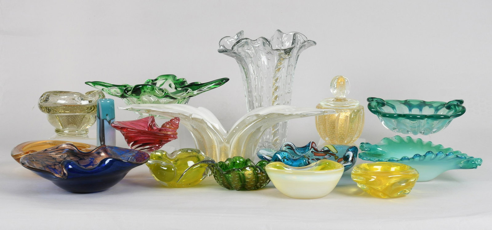 A Large Group of Murano Glass, Etc... (1 of 12)