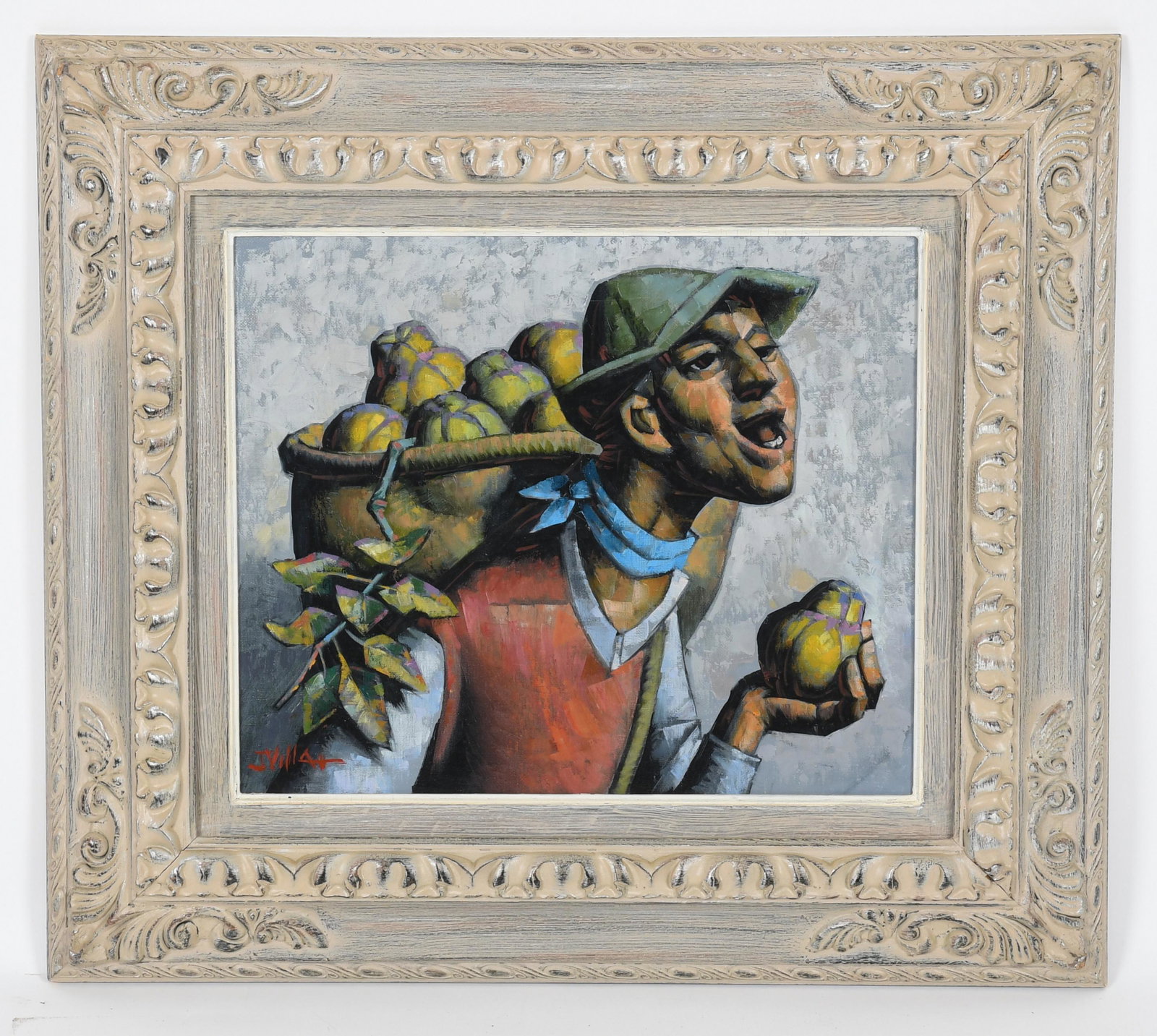 Jesus Villar (Spanish, b. 1930) Oil on Canvas (1 of 6)
