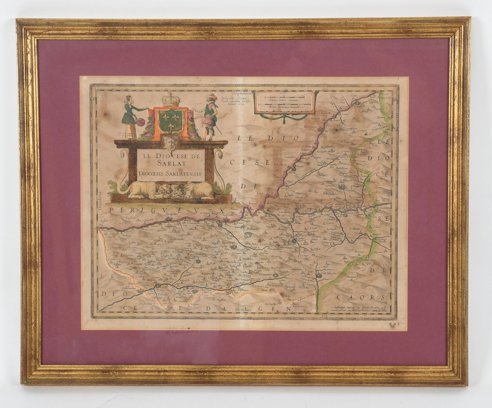 A Henricus Hondius / Joannes Tardo Map, 1625 (1 of 9)