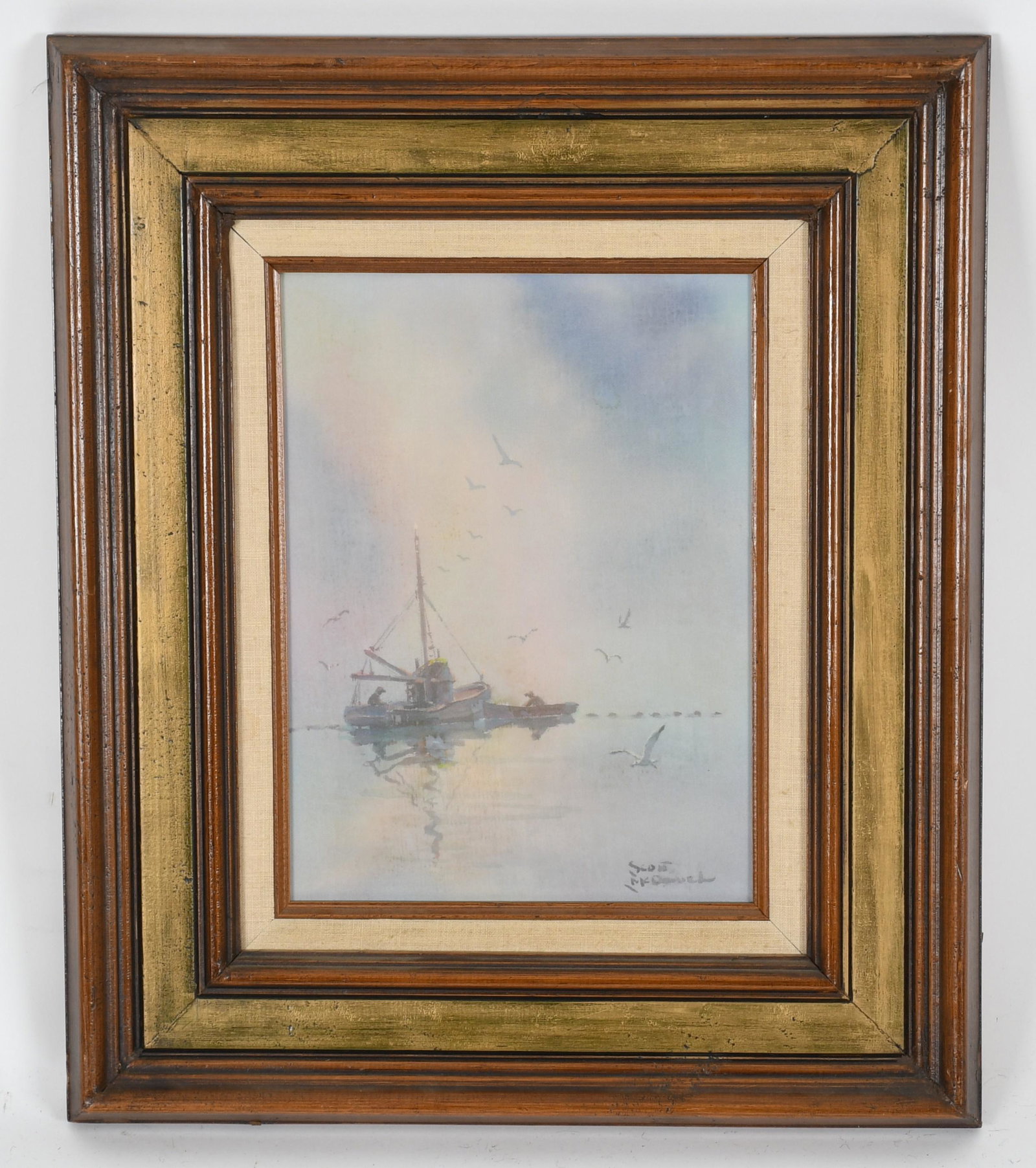 Scott McDaniel (Alaska,1926 - 2012) Oil on Canvas (1 of 5)