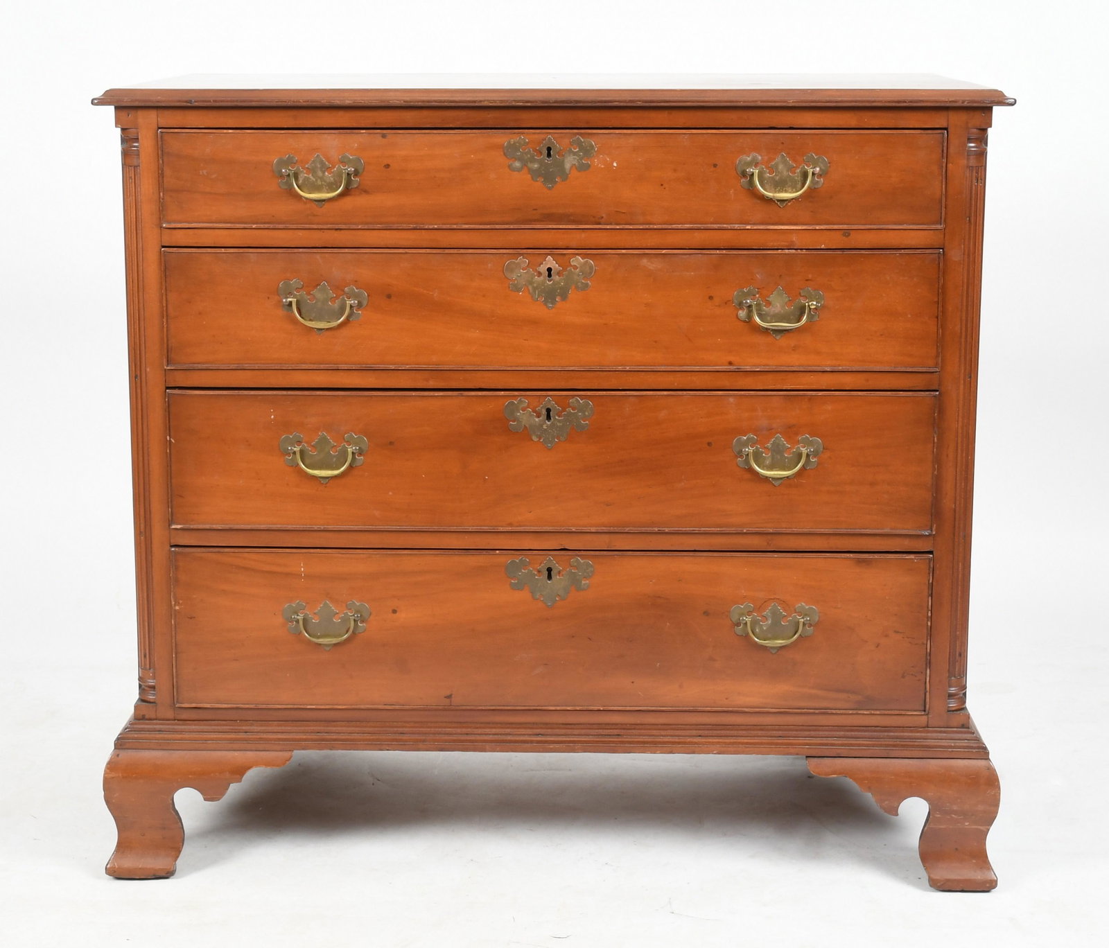 Pennsylvania Chippendale Cherry Chest (1 of 8)