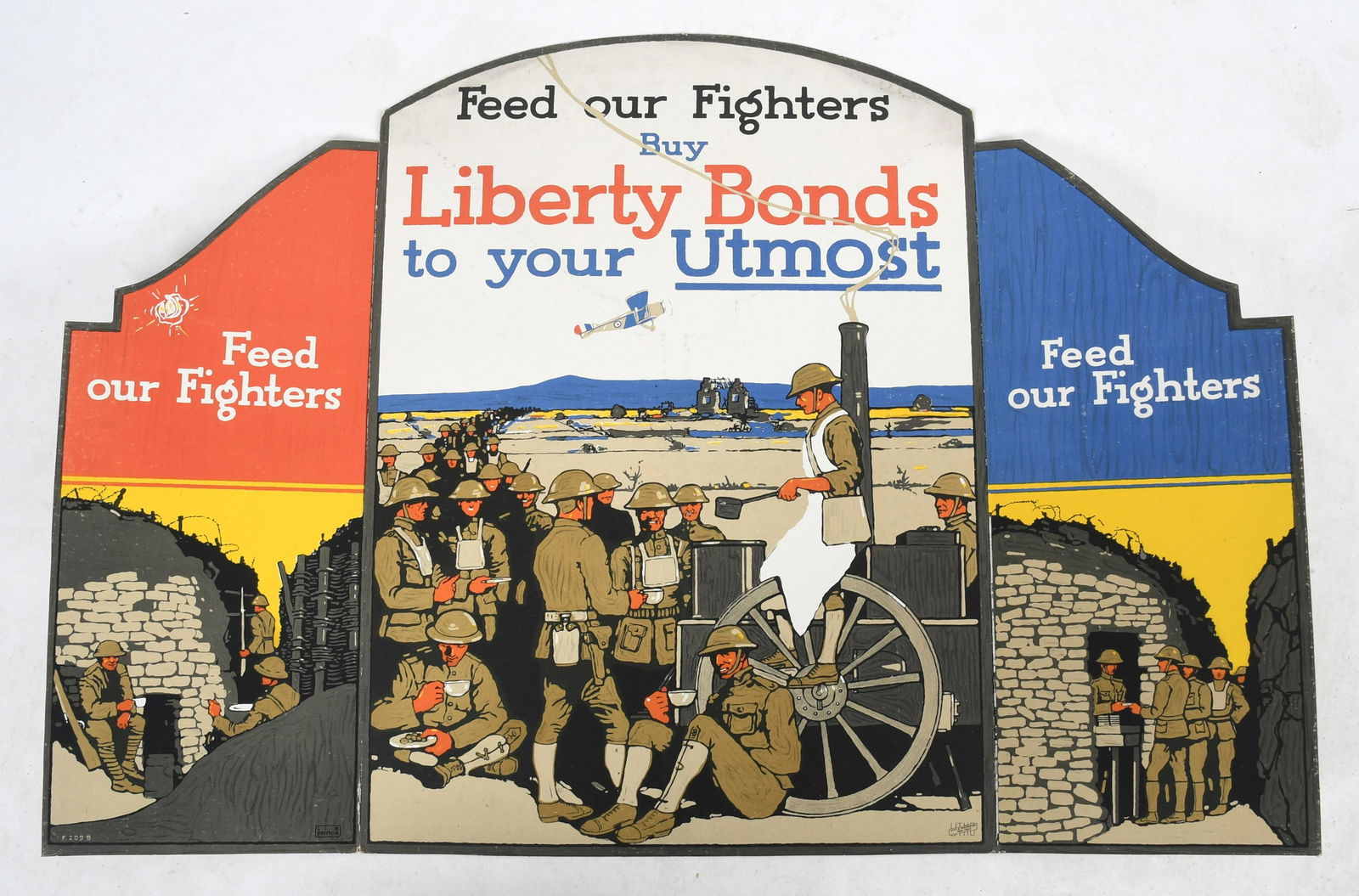 A WWI Era Three Part Display, Feed our Fighters (1 of 7)