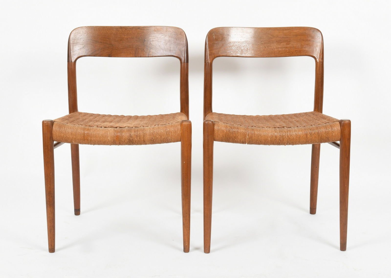 A Pair of Niels Moller Teak Chairs (1 of 7)