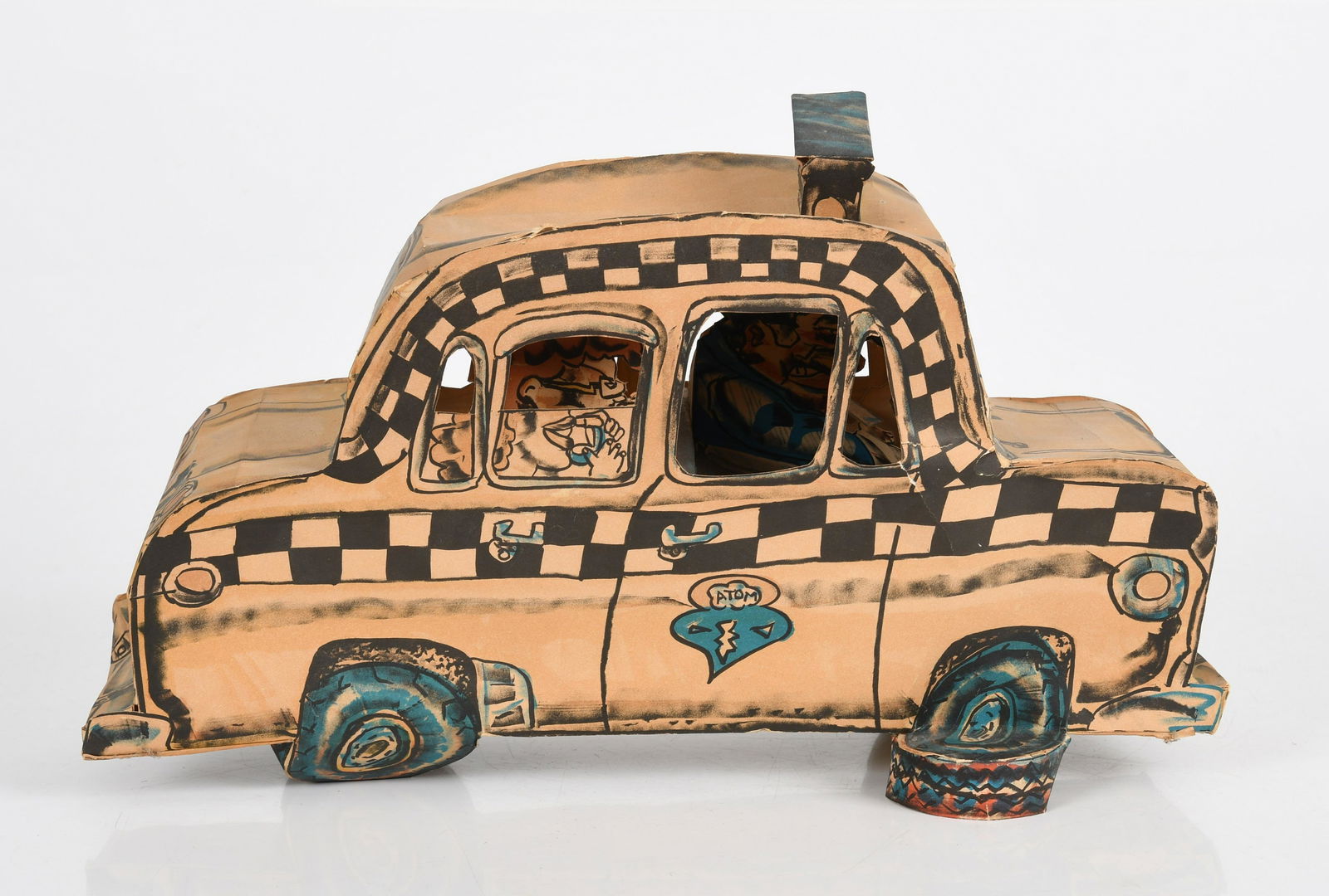 Red Grooms, 3D lithograph construction (1 of 9)