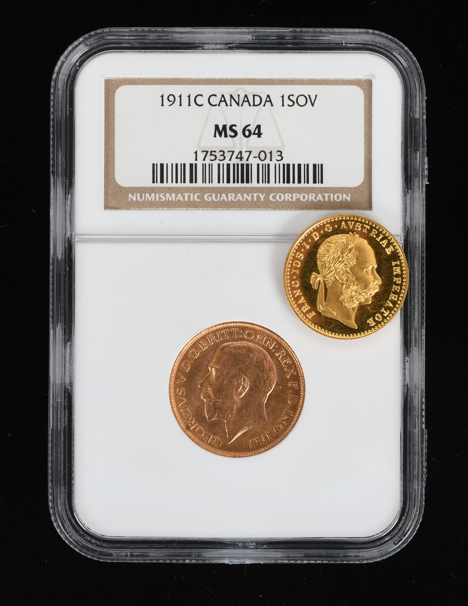 Two Gold Coins, Austria, Canada (1 of 7)
