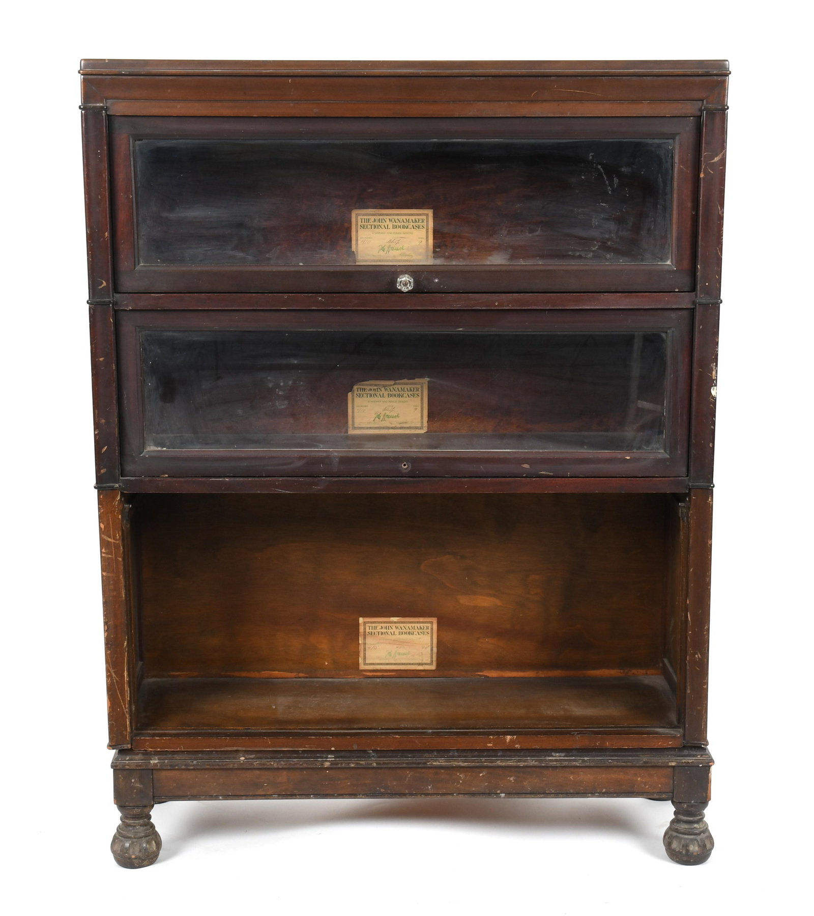 John Wanamaker Mahogany Barrister Bookcase (1 of 10)