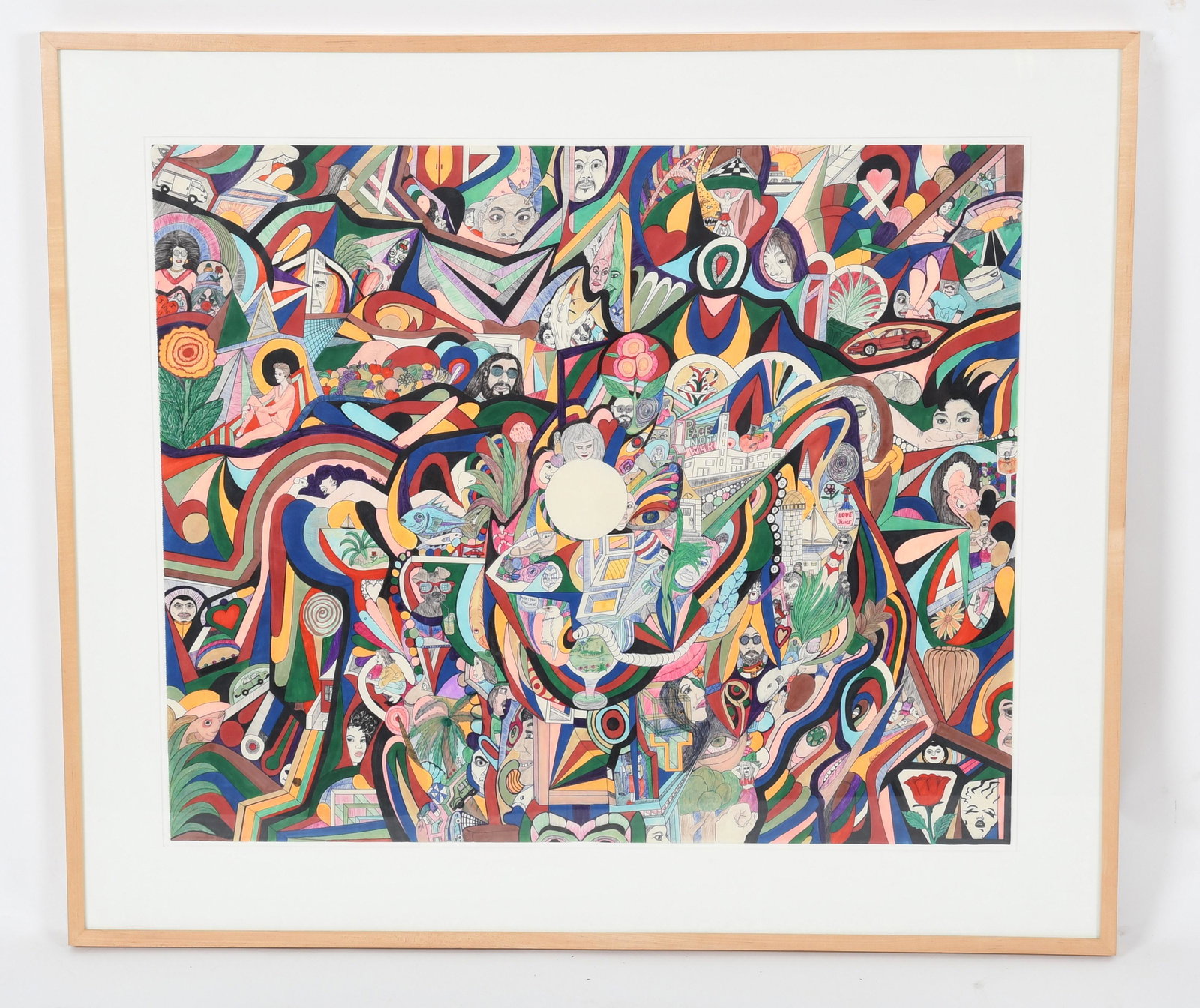 Bert Lambe (20th c.) Mixed Media (1 of 9)