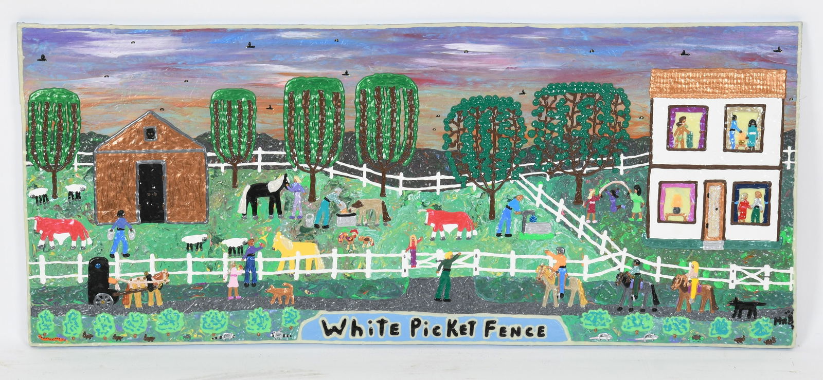 Jack Beverland (Born 1939) Outsider Art (1 of 9)