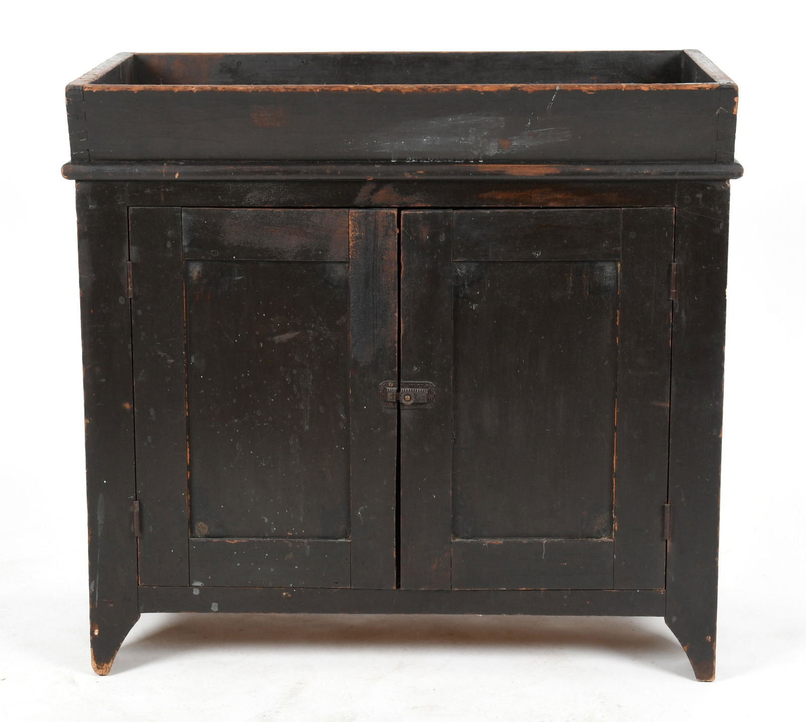 Pennsylvania Black-Painted Softwood Dry Sink (1 of 7)
