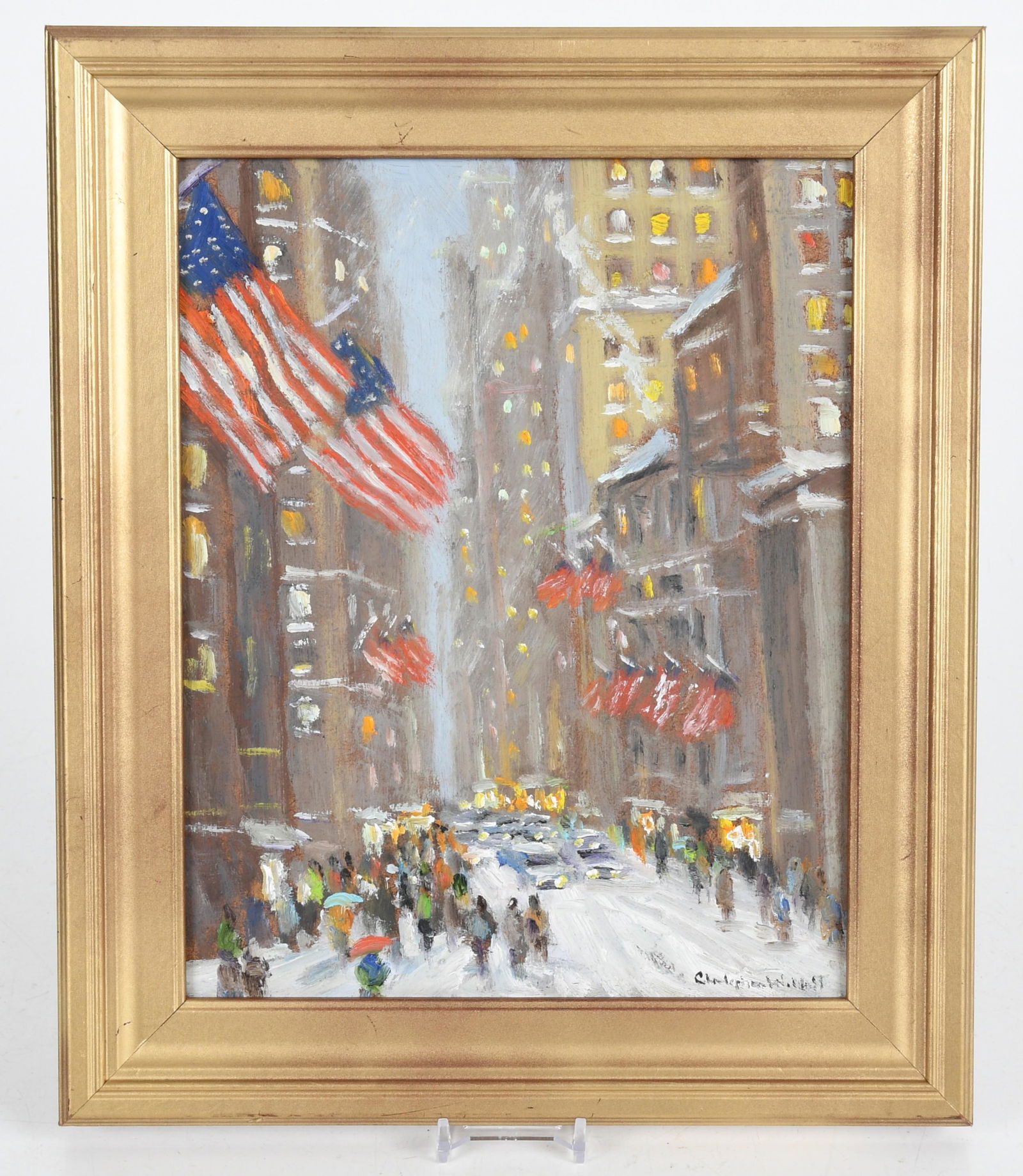 Christopher G. Willett (Born 1959) O/B, Manhattan (1 of 6)