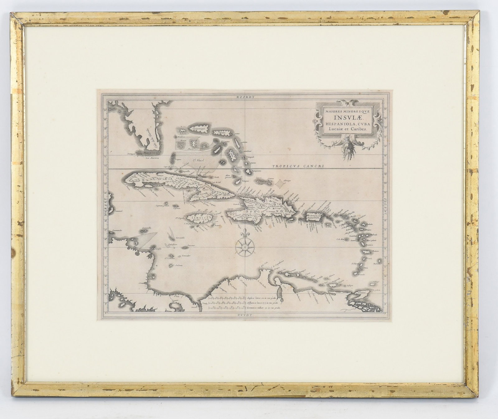 A 1625 Map of Cuba (1 of 7)