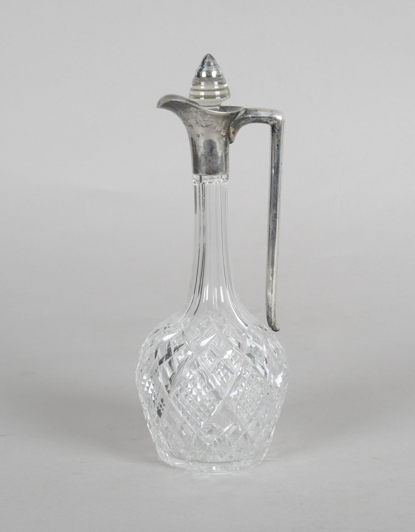 A Continental Silver and Cut Crystal Ewer (1 of 7)