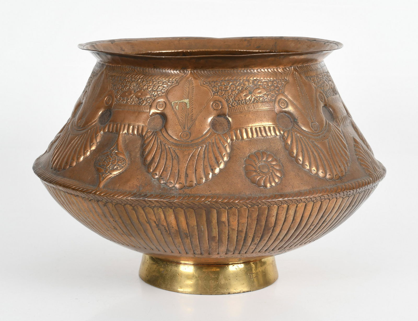 A Large Copper Jardiniere (1 of 6)