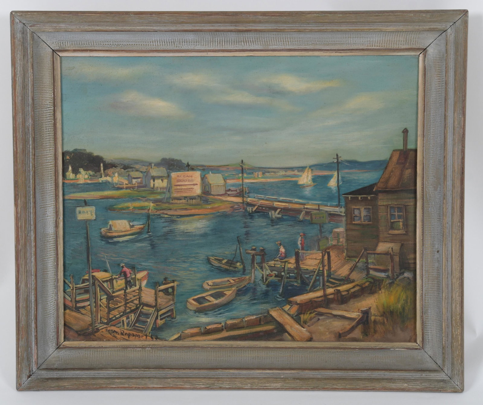 Oil on Canvas, Signed Rapoport (1 of 8)