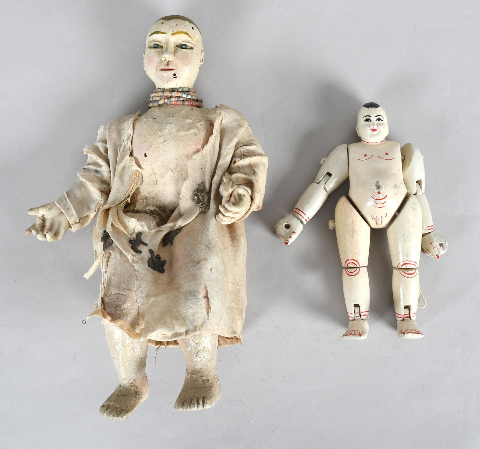 Two Antique Chinese Dolls (1 of 11)