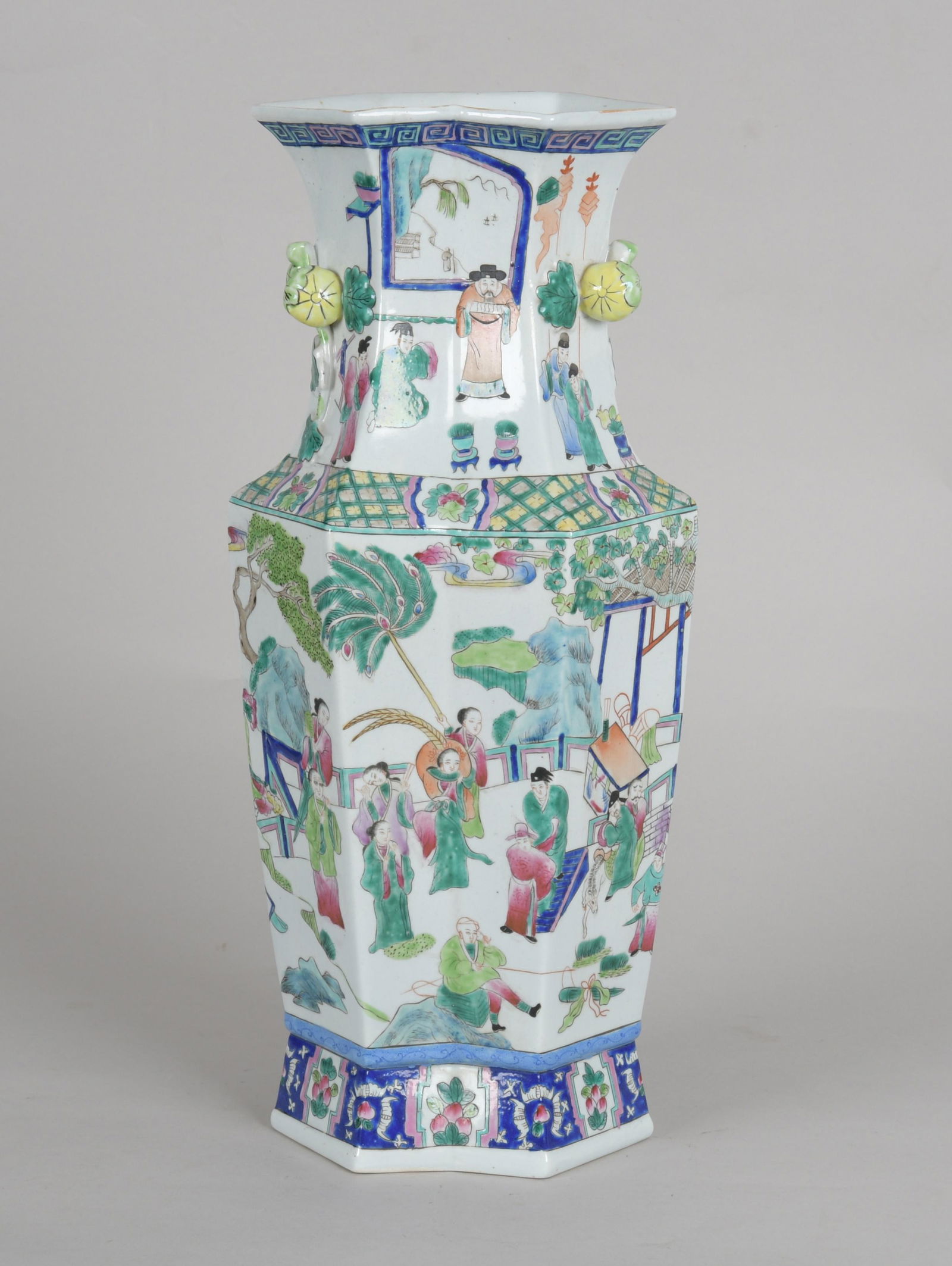 Chinese Porcelain Famille Rose Enameled Vase (1 of 7)