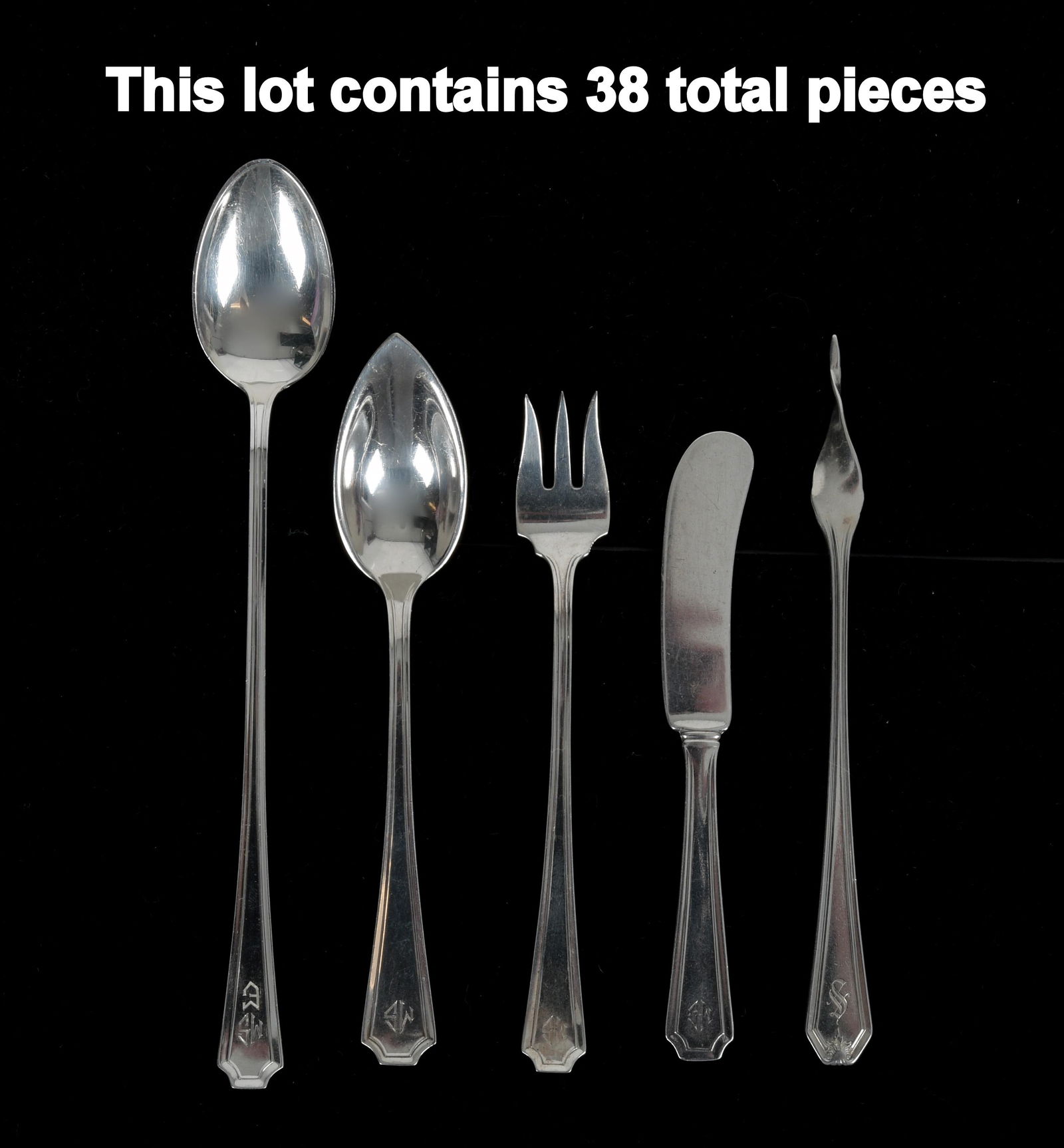 A Partial Sterling Service by Durgin (1 of 4)