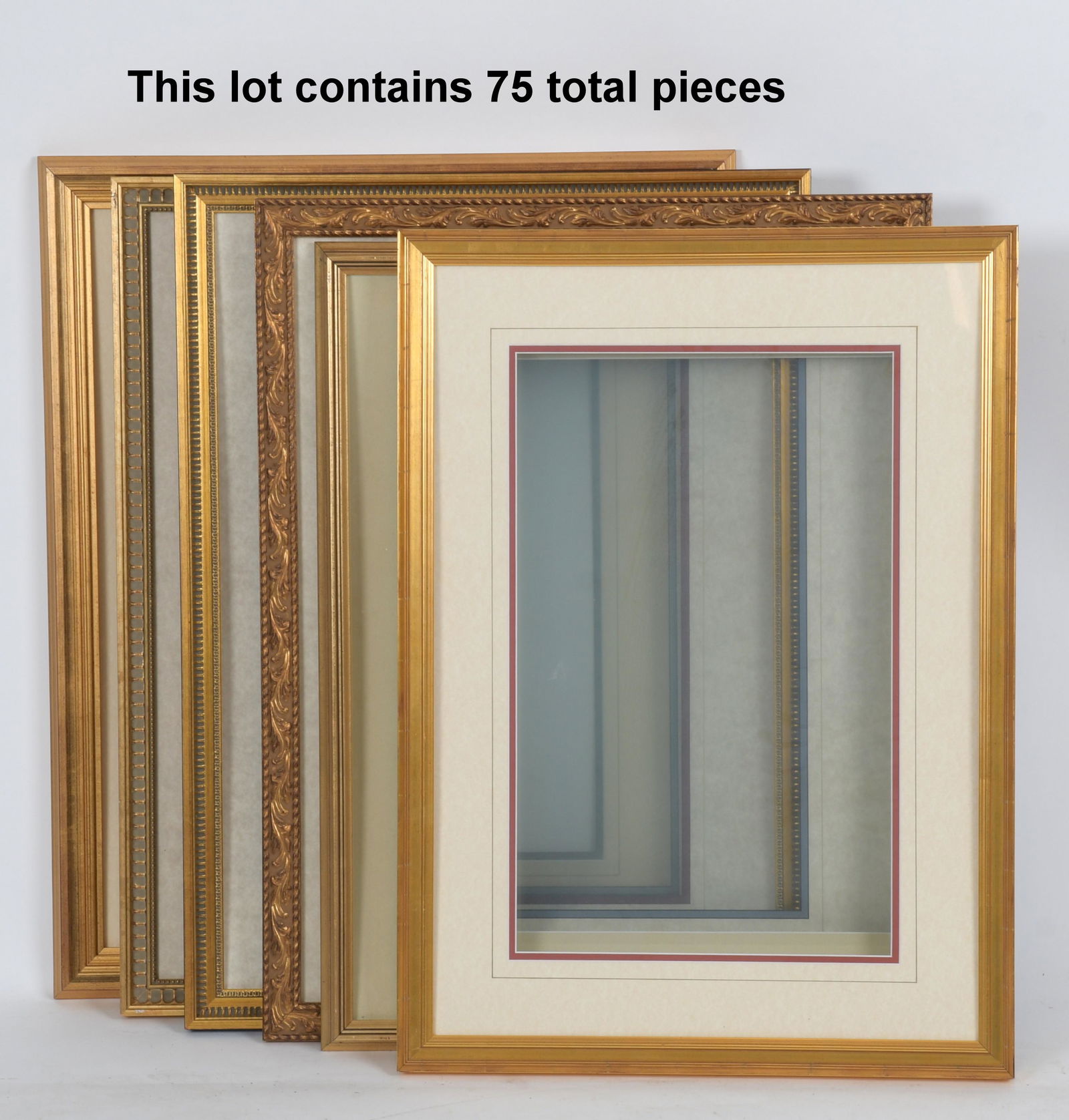 Seventy-Five Modern Giltwood Picture Frames (1 of 8)