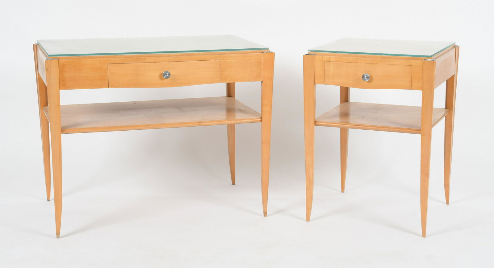 Two French Art Deco Style Cherry Tables (1 of 8)