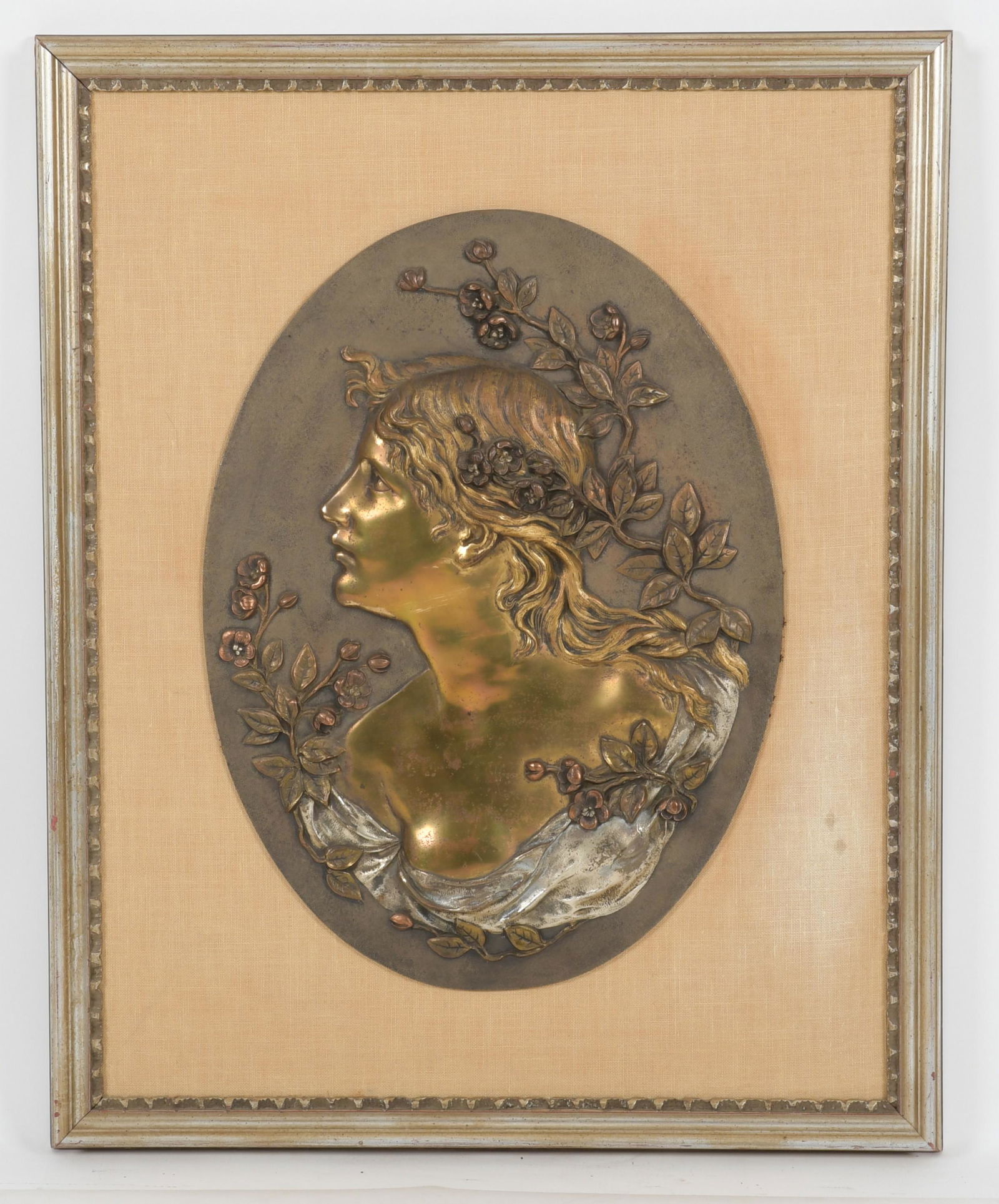 A Cast Iron Plaque c. 1900 (1 of 5)