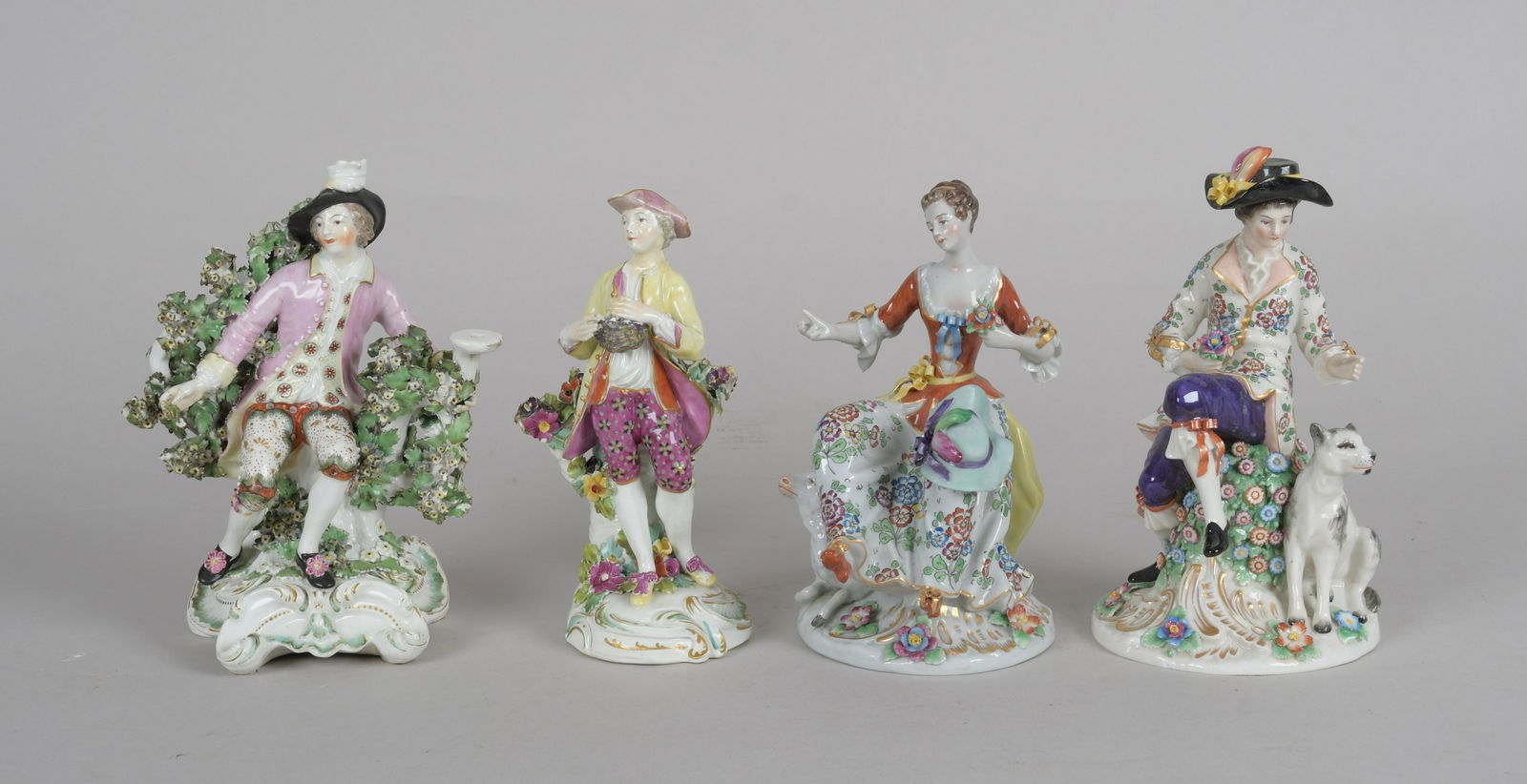 Four Continental Porcelain Figures (1 of 14)