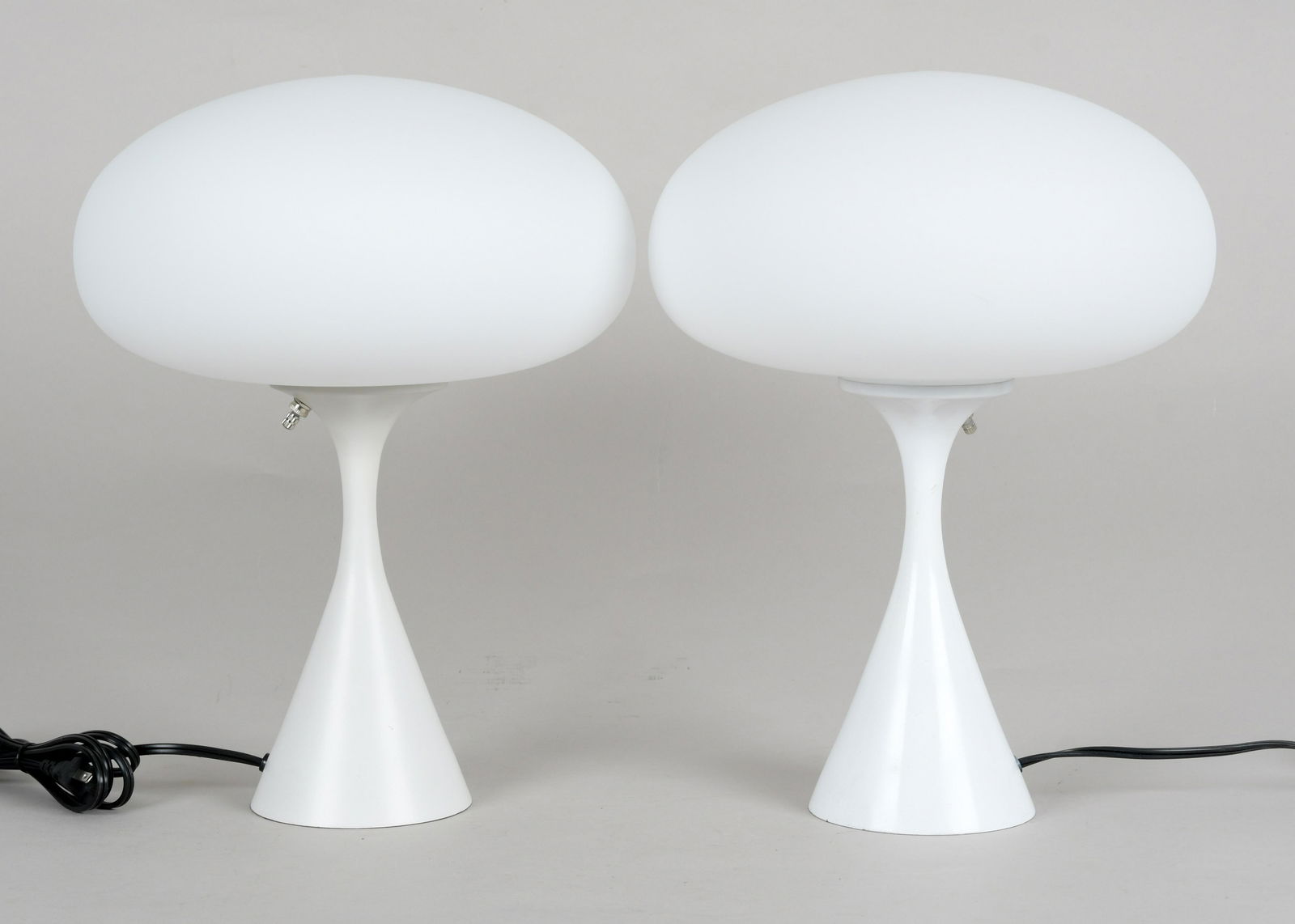 Matched Pair of Stemlite 'Mushroom' Lamps (1 of 5)