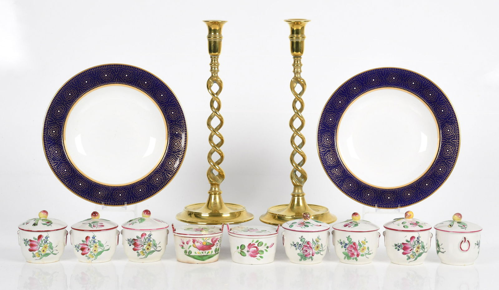 An Estate Lot, Brass and Ceramics (1 of 12)