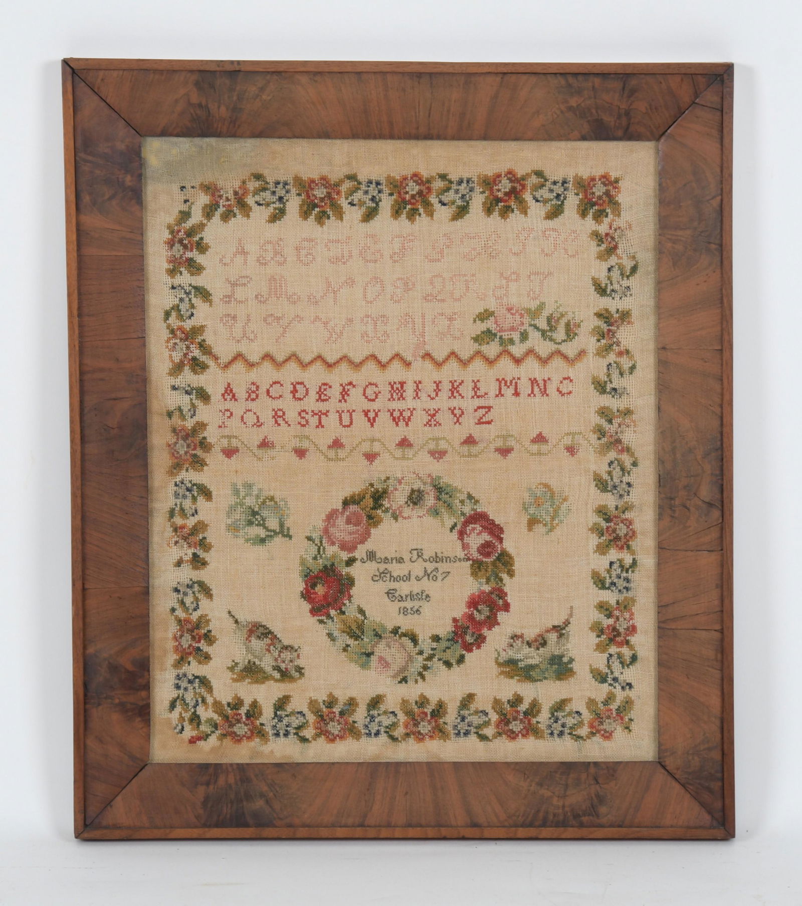 Pennsylvania Needlework, Carlisle School No 7 (1 of 8)