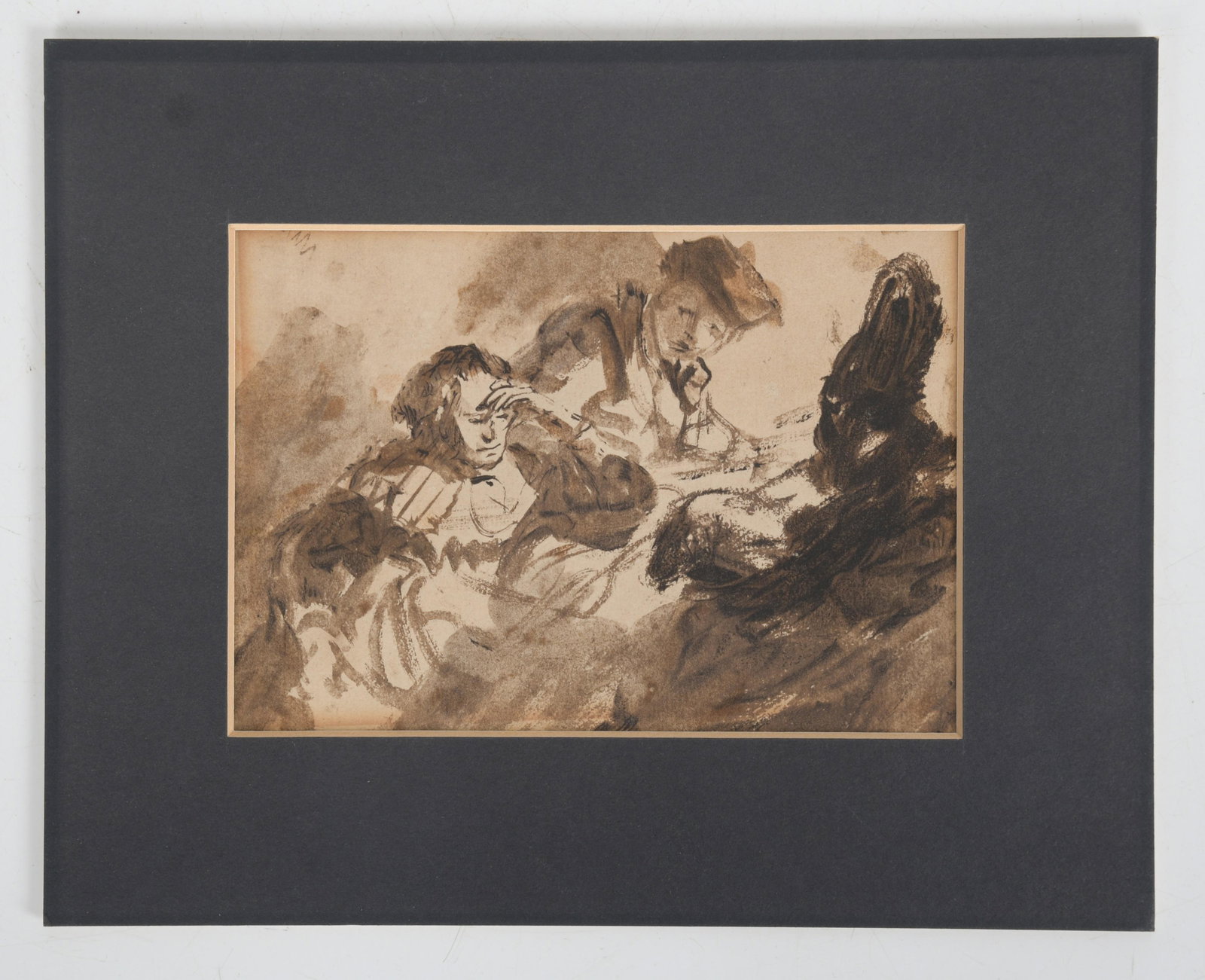An Old Master Watercolor Sketch (1 of 8)