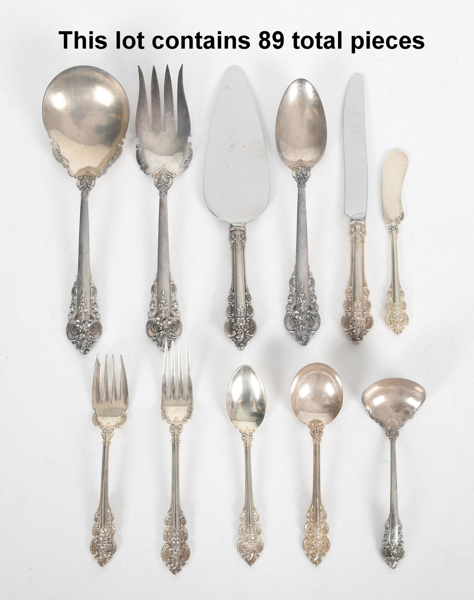 A Sterling Flatware Service, Frank M. Whiting (1 of 7)