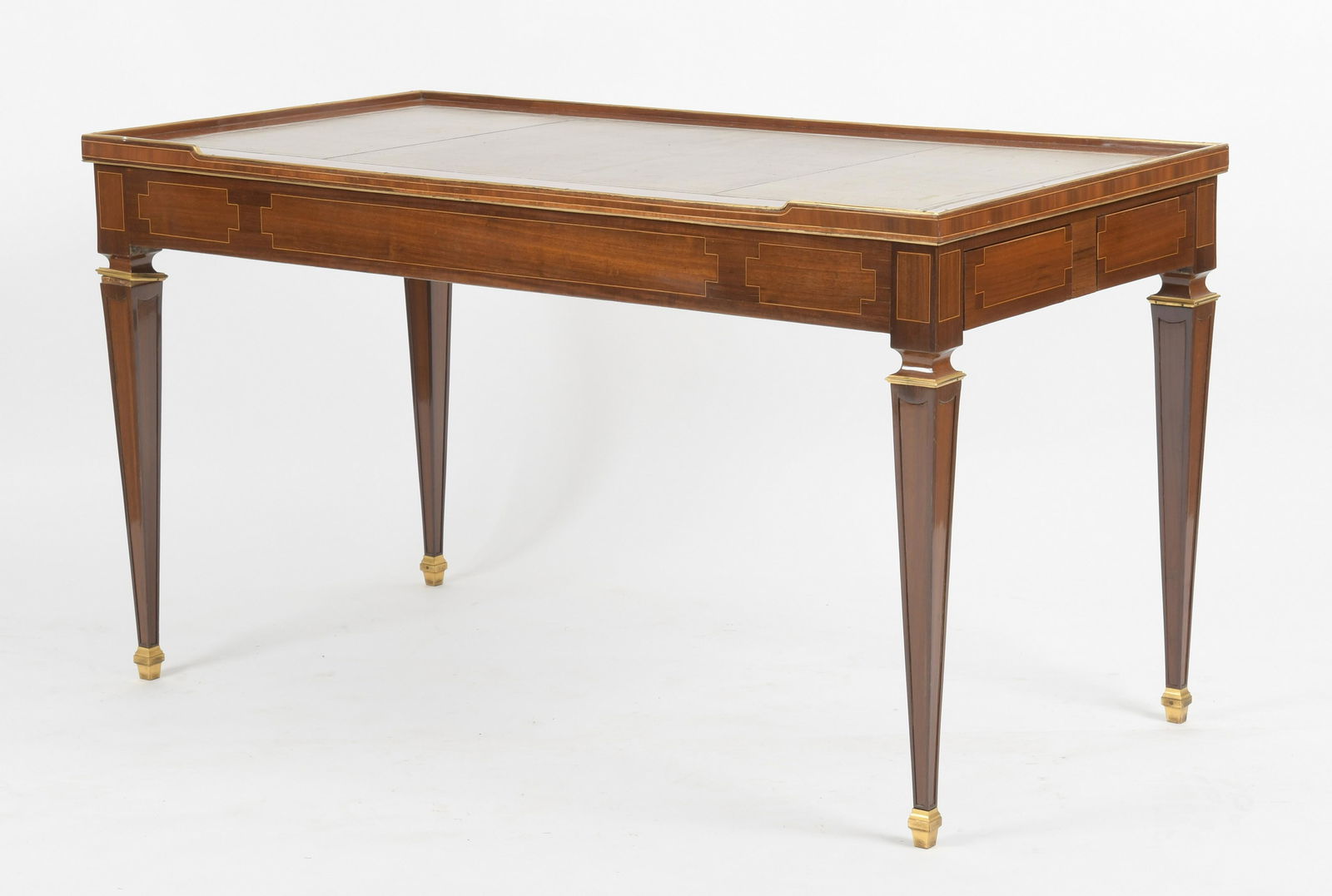 Directoire Style Inlaid Mahogany Tric Trac Table (1 of 12)